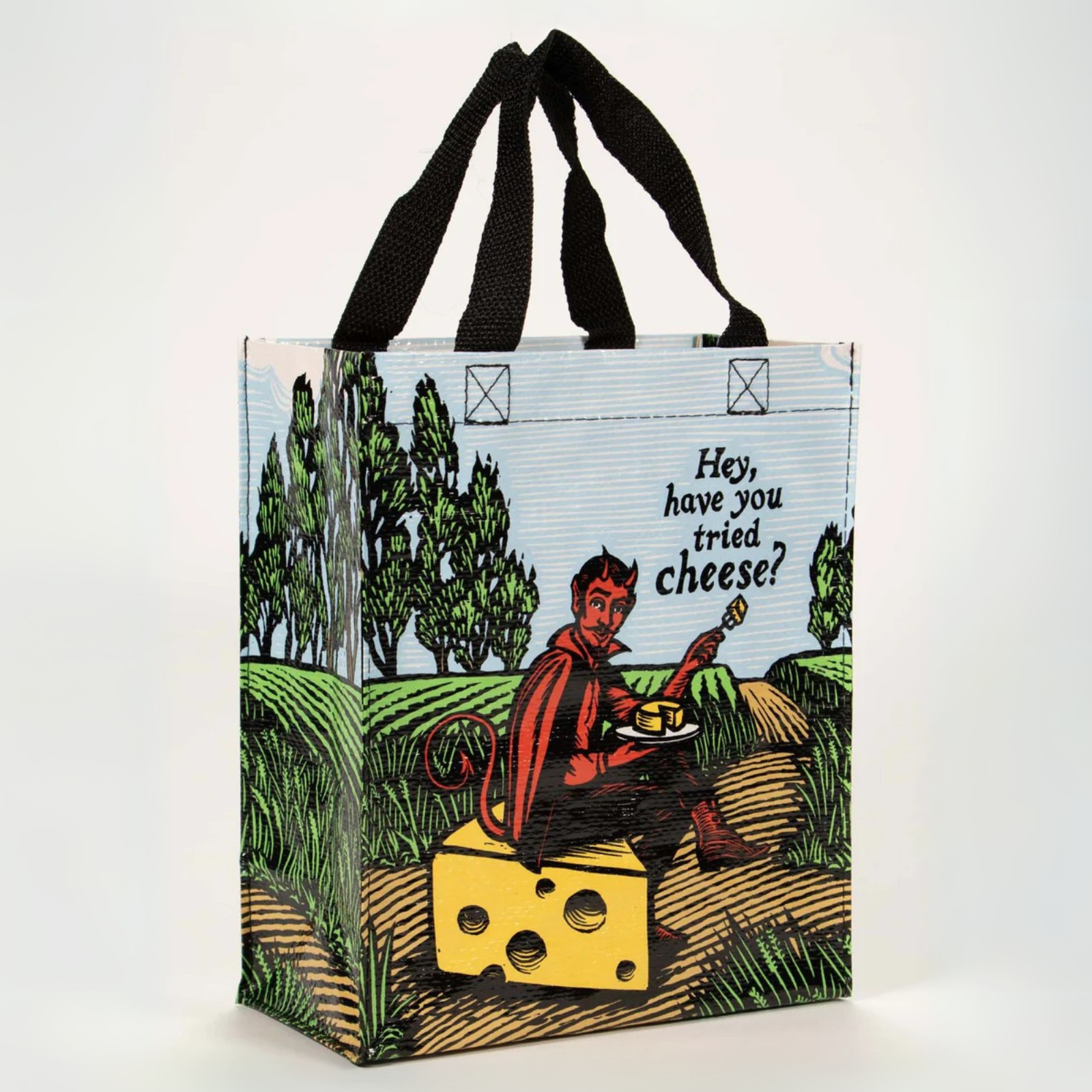 Blue Q Handy Tote 'Have You Tried Cheese?'